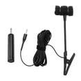 thumbnail image 2 of Amdohai Microphone Saxophone Filaire Clip-on Instrument de Musique Condensateur Mic 3.5mm, 2 of 5