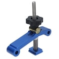 thumbnail image 4 of Filfeel T Track Clamp,Blue T Slot Clamps,T Track Clamp Blue Hold Down CNC Router Clamps for Woodworking Metal Parts Fixing, 4 of 8