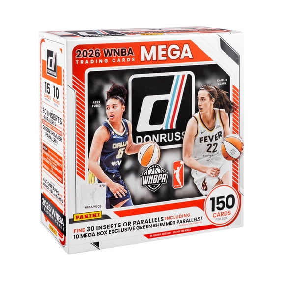 2026 Panini WNBA Donruss Trading Cards Mega Box