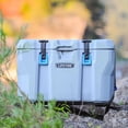 thumbnail image 4 of Lifetime 55qt Bear-Resistant Camping Cooler, Premium High Performance, Ice Retention, Hard Cooler, 60 Can Capacity, Light Gray, 4 of 14