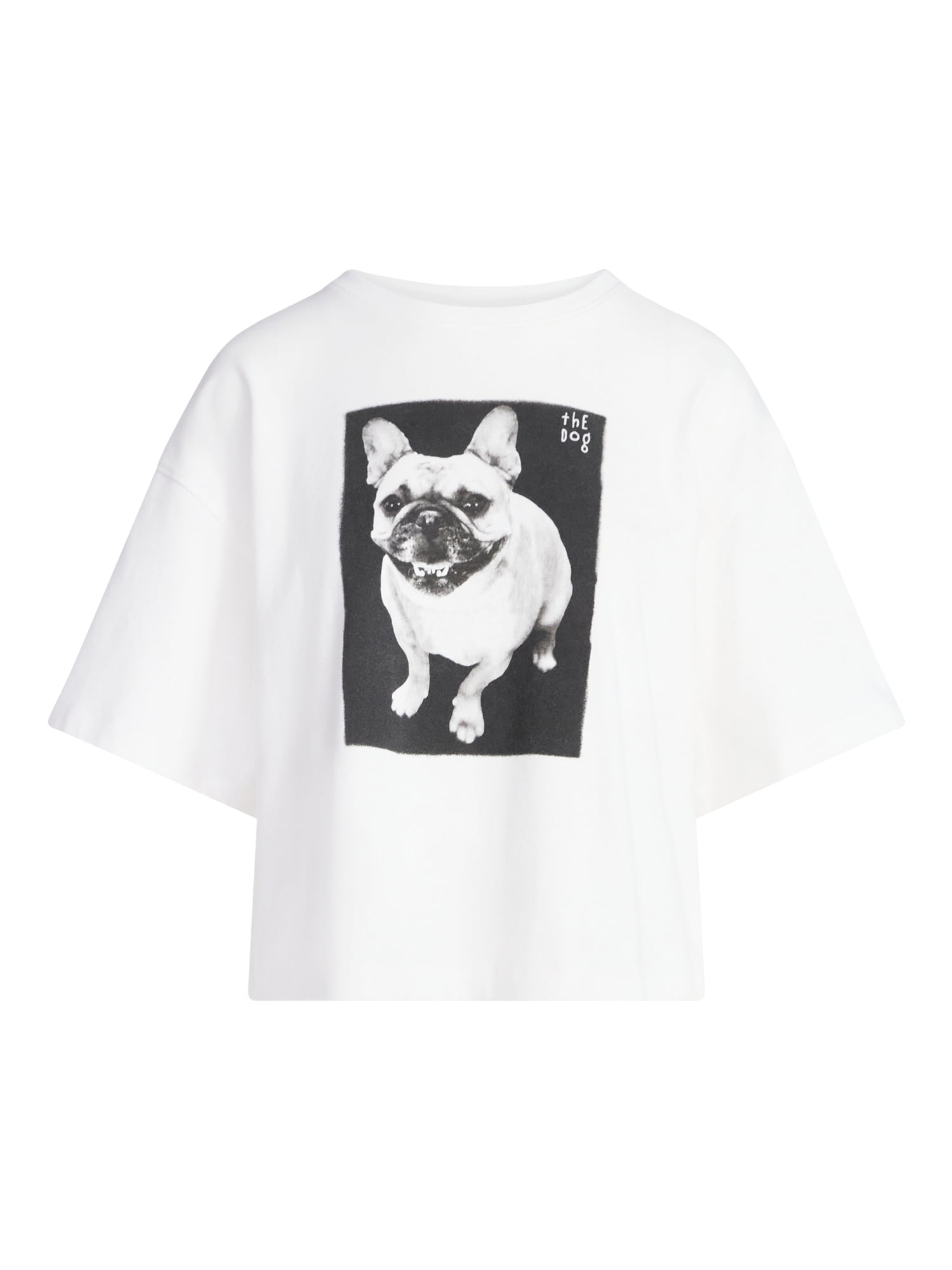 Scoop Women’s and Women's Plus Cotton Cropped Tee with Short Sleeves, Sizes XS-4X