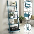 thumbnail image 4 of Convenience Concepts French Country Bookshelf Ladder, Blue, 4 of 6