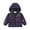 Purple B, variant on SGFCWSX Girls Windbreaker Jackets Waterproof Windproof Hooded Graphic Print Lightweight Lined Daily School Coats Navy Size 6