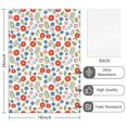 thumbnail image 2 of 6 Pcs Pioneer Flower Floral Print Pattern Kitchen Towels, Funny Microfiber Dish Towel Set, 18" X 26" Tea Towels, 2 of 6