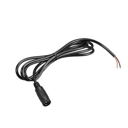Uxcell 10 Pack DC Power 5.5mm x 2.5mm 2A 1Meter,Female Plug Connector Pigtail