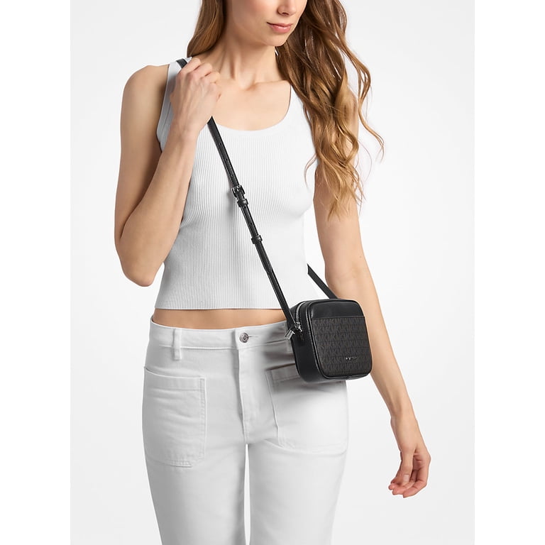 Michael Kors Women's Jet Set Travel Small Signature Logo Camera