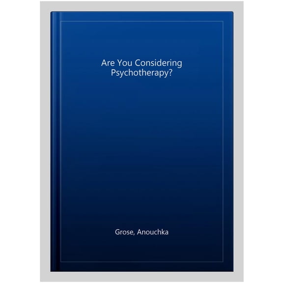Pre-Owned Are You Considering Therapy?, (Paperback)