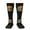 2 Black-2, variant on Knee High Socks for Women Mexico-Logo Long Tube Sock Uniform Socks