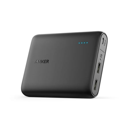 Anker PowerCore 13000 Portable Charger - Compact 13000mAh 2-Port Ultra Portable Phone Charger Power Bank with PowerIQ and VoltageBoost Technology for iPhone, iPad, Samsung (Best Wind Up Phone Charger)