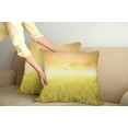 thumbnail image 3 of Ambesonne Yellow Throw Pillow Cover 2 Pack, Farm Countryside Field, 16", Yellow Beige, 3 of 6