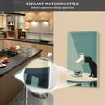 thumbnail image 5 of Yayeee Toggle Light Switch Wall Plate 1-Gang 4.5"x2.7" Home Decorative Outlet Cover, Black Cat, 5 of 7