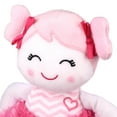 thumbnail image 4 of Baby Starters Plush Snuggle Buddy Baby Doll, Chevron Stripe Marisa, 4 of 6