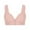 Watermelon Red, variant on QLEICOM Everyday Bras for Women, Women's Comfort Lift Wirefree Bra Solid Bra Wire Free Underwear One-Piece Bra Everyday Underwear Bras No Underwire Purple Cup 40/90BC