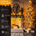 thumbnail image 3 of String Lights ZAIYW, 2 unidades, 7 m, 70 LED, temporizador que funciona con pilas, 3 of 7