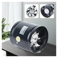 thumbnail image 5 of Axial Pipe Metal Blower Bathroom Fan Channel Pipe Fan 500m³/h Channel Duct Extractor Insert Exhaust Fan ,Easy Installation, 5 of 6