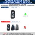 thumbnail image 3 of Xotic Tech 2Pcs Black Soft TPU 4-Button Full Protection Smart Remote Control Key Fob Cover Shell Case Holder Compatible with BMW 1 2 3 4 5 6 7 Series X3 X4 X2 X3 X4 M2 M3 M4 M5 M6 F20 F21 F22 F23 F30, 3 of 9