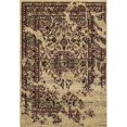 thumbnail image 1 of Great American Distributors T483.02.RD.2X3 2 x 3 ft. Enduring Villa Transitional Rug, Red & Cream, 1 of 1