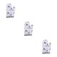 thumbnail image 2 of Bearachild Thickened Silicone Oven For Home Insulation Resistant Pattern Gloves Oven Clear Mitts For Use Oven Silicone Oven Type1, 2 of 6