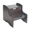 thumbnail image 2 of Childrens two step stool espresso finish, 2 of 2