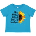 thumbnail image 3 of Inktastic Summer in a World Full of Roses Be a Sunflower Boys or Girls Toddler T-Shirt, 3 of 5