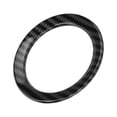 thumbnail image 1 of Steering Wheel Cover, Steering Wheel Logo Trim Carbon Fiber Style  For Car Replacement For Smart Fortwo Forfour 453 2015-2021, 1 of 8