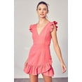 thumbnail image 3 of V-Neck Ruffle Dress, 3 of 5