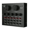 Hydanny Live Broadcast Sound Card 112 Kinds of Electric Sound Support