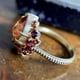 thumbnail image 4 of Anillos para mujer, regalos para mujer, moda para damas, aleación, joyería con incrustaciones, anillo de bloqueo, 4 of 5