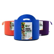 SMART POT 3 Gallon Fabric Grow Bag مع مقابض مقطوعة - أزرق