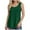 A27-Green, variant on Women Top With Lace Details And Asymmetric Hem Silky Strappy Top In Lingerie Elegant Camisole For Evening And Party Womens Sleeveless Tank Top (XL,A27-Red)