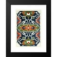 thumbnail image 2 of Afghan Boundary Commission 11x14 Black Modern Framed Museum Art Print Titled - 18 Plates of Ornamental Tiles from the Afghan Boundary Commission Pl 17 (1884), 2 of 5
