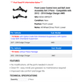 thumbnail image 2 of Front Lower Control Arm and Ball Joint Assembly Set 2 Piece - Compatible with 2012 - 2018 Dodge Charger AWD 2013 2014 2015 2016 2017, 2 of 2
