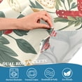 thumbnail image 5 of Yayeee Kitchen Curtains Tier Set of 2 Light Filtering 57"x36" Over Sink Window Panels, Small Strawberry Pattern, 5 of 7