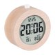 thumbnail image 1 of Reloj despertador digital de madera con pantalla LCD y pantalla de temperatura, 1 of 2