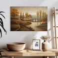 thumbnail image 3 of Elephant Stock Wishing For July Wall Art - Horizontal Canvas Wall Art - Living Room Wall Decor - Architecture Canvas - Orange And Brown Decor By Michael Marcon - 24" x 16", 3 of 8
