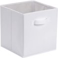 thumbnail image 3 of Storage Cubes Organizer with Handles  10.5x10.5x11  Solid White, 3 of 6
