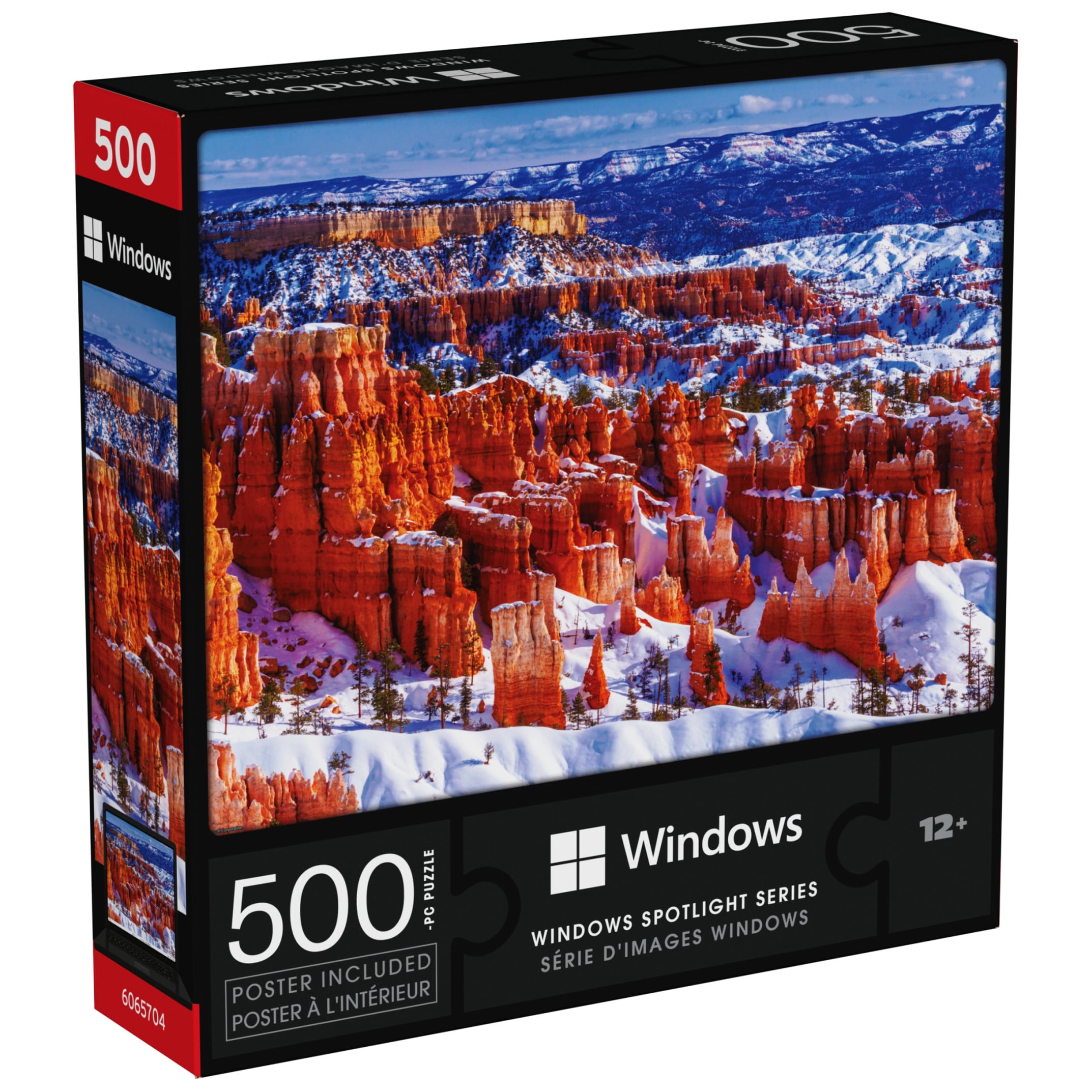 Spin Master Games, Microsoft Windows Spotlight Series 500-Piece Puzzle with Poster, for Ages 8 and up