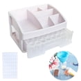 thumbnail image 3 of Caja de almacenamiento para pintura de diamantes, estuche de bordado de plástico transparente, manualidades de arte de diamantes DIY Una capa, 3 of 8