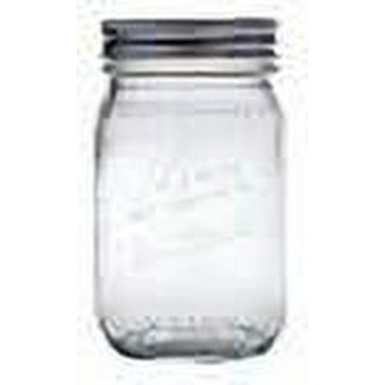 Kerr® Wide Mouth Pint Mason Jars - 12 Pack - Clear, 16 oz - Ralphs