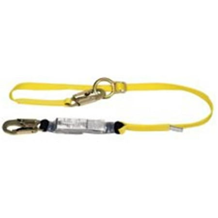 Msa 454-10113158 Lanyard 6 ft. Workman 2Lc Snap Adjustable
