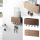 thumbnail image 3 of Porta Llaves, Organizador De Correo, Colgador De Llaves, Estante Para Llaves De Montaje En Pared Con 5 Ganchos, Estante De Almacenamiento Para Decoración De Entrada, Organizador, 3 of 7