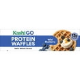 Kashi GO Wild Blueberry Protein Waffles, 10.7 oz, 8 Count (Frozen
