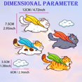 thumbnail image 3 of LAICAIW 10 PCS Cat Car Stickers,Scratch Cat Vinyl Car Sticker,Cute Cats Scratch Cover Funny Bumper Decal,Cartoon Cat Car Sticker for Cars,Truck,Motorcycle,Windows,Refrigerators,Laptops, 3 of 7