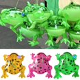 thumbnail image 3 of Luminous Inflatable Frog Balloon Toy Cartoon Children Birthday Gift# Party, 3 of 8