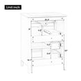 thumbnail image 2 of GDF Studio 24" Bathroom Vanity with Sink, Space Saving Cabinet with 3 Drawers and Adjustable Shelf, Gray, 2 of 8