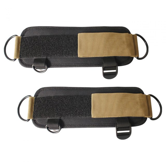 2 Uds Correas De Tobillo Para Piezas De Máquina De Cable Soporte De Tobillo Deportivo Para Mujeres Hombres Marrón Sunnimix Correa de tobillo de gimnasio