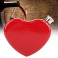 thumbnail image 2 of Jarra de whisky con Alcohol en forma de corazón de acero inoxidable portátil, botella de cántaro de vino, 2 of 8
