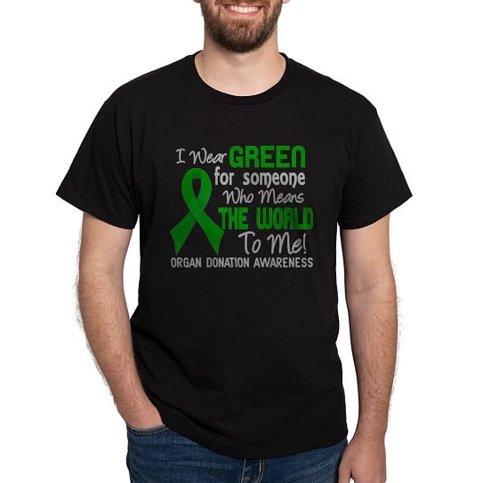 CafePress - Organ Donation Meansworldtome2 Dark T Shirt - Men's Classic Cotton T-Shirts