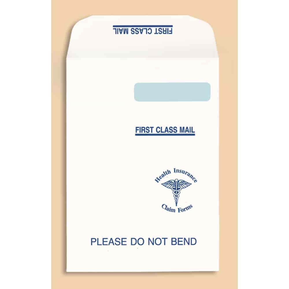 Large Medical Claim Form Envelope
