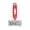 Red, variant on Pet Slicker Brush with Ergonomic Handle Stainless Steel Grooming Comb Indoor Shedding Tool for Removing Loose Hair Mats Tangles Dogs Cats Home Grooming Use